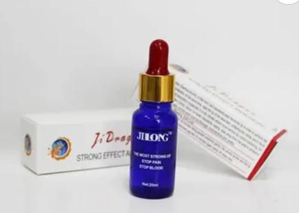 Soluzione anestetica per tatuaggi Jilong ad azione rapida, 20 ml/flacone, per alleviare il dolore, arresta il sanguinamento e previene le allergie