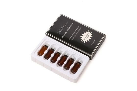 Crema anestetica per tatuaggi ad azione rapida in 1 minuto, 2 ml/flacone, 6 flaconi/set per alleviare il dolore e il trucco permanente