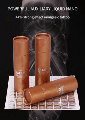 Liquido anestetico per tatuaggi ad effetto forte 44% ad azione rapida, 20 ml/flacone per sollievo dal dolore e cura della pelle