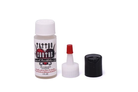 Gel anestetico per tatuaggi con lidocaina al 5% e tetracaina al 4% - 1 FL OZ - Gel anestetico topico per il sollievo dal dolore