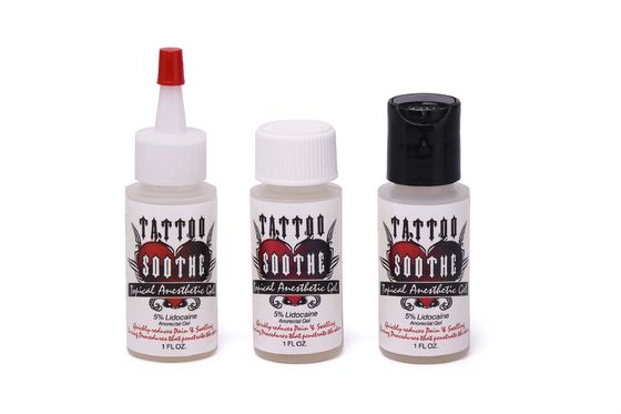 Gel anestetico per tatuaggi con lidocaina al 5% e tetracaina al 4% - 1 FL OZ - Gel anestetico topico per il sollievo dal dolore