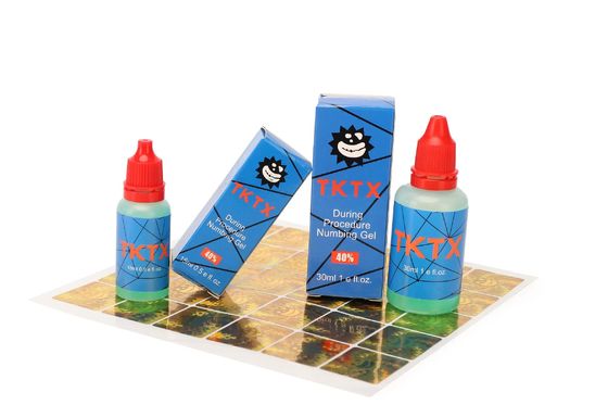 TKTX Gel anestetico 15 ml Blue Gel ad azione rapida con 9% di lidocaina per alleviare il dolore