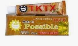 Crema anestetica per tatuaggi 55% Tktx unguento anestetico per tatuaggi ad azione rapida Crema anestetica forte per tatuaggi del corpo