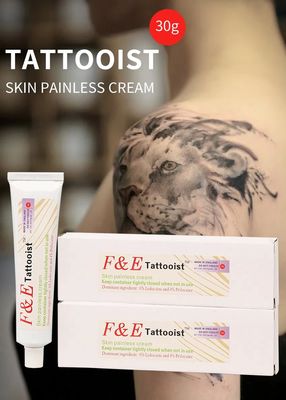 Tattooista F&E Crema anestetica per tatuaggi Microblading Body Tattoo Factory Price Lido-Caine unguento per riempimento Mico Blading