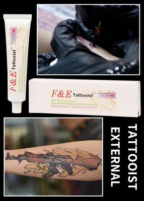 Tattooista F&E Crema anestetica per tatuaggi Microblading Body Tattoo Factory Price Lido-Caine unguento per riempimento Mico Blading