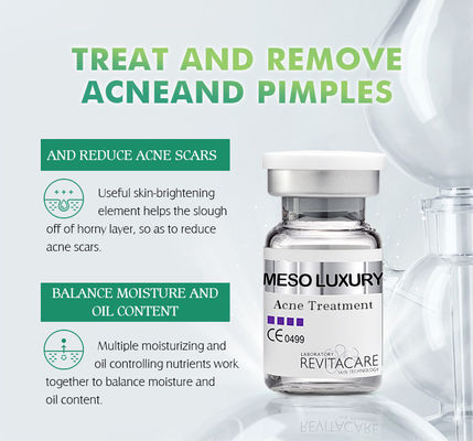 Chiaro siero del brufolo puro della pianta che imbianca trattamento Mesotherapy per le cicatrici dell'acne