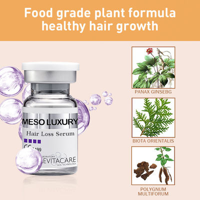 Etichetta privata su ordinazione naturale di erbe di trattamento 10ml del siero di ricrescita dei capelli