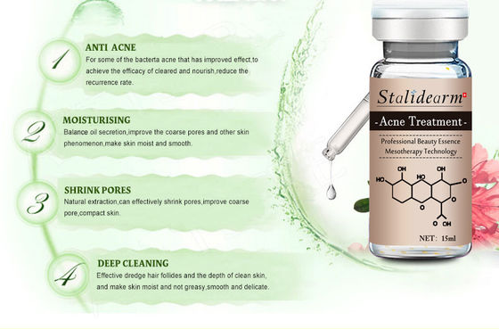 Siero cutaneo di Microneedling del brufolo del siero di erbe di rimozione per le cicatrici dell'acne