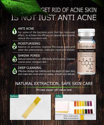 Siero cutaneo di Microneedling del brufolo del siero di erbe di rimozione per le cicatrici dell'acne