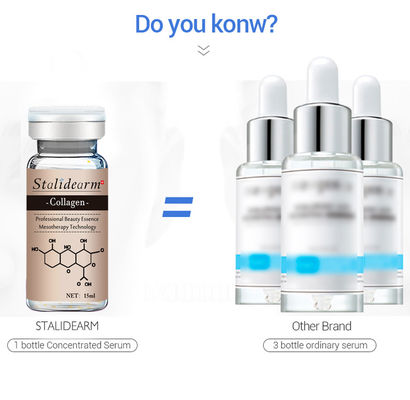 Le anti grinze dell'etichetta privata affrontano l'imbiancatura del siero organico d'idratazione del collagene dell'essenza 10ml