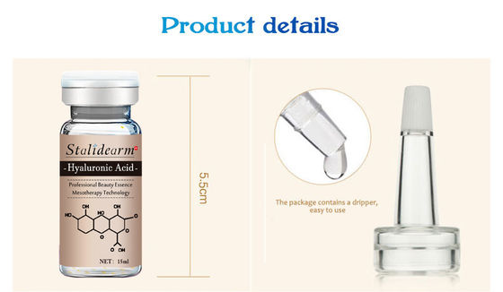 Siero d'illuminazione facciale naturale acido ialuronico di Microneedling del siero meso