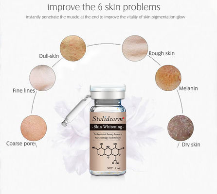Peli il siero meso più luminoso Microneedling ha personalizzato Logo Anti Aging Whitening Serum