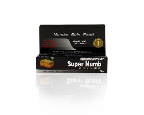 Crema anestetica CS Lab 75% Numb per tatuaggi, crema anestetica per labbra, sopracciglia, tatuaggi, microneedling