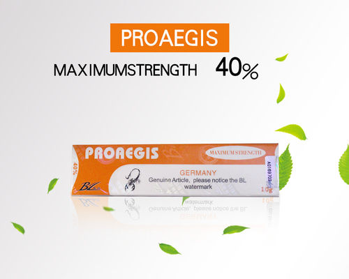 L'anestetico Proaegis 40% crema intorpidito BL del tatuaggio 13g ha personalizzato l'imballaggio per Microblading