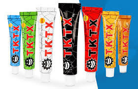 Lidocaina originale crema intorpidente 10g giallo del tatuaggio permanente di trucco TKTX