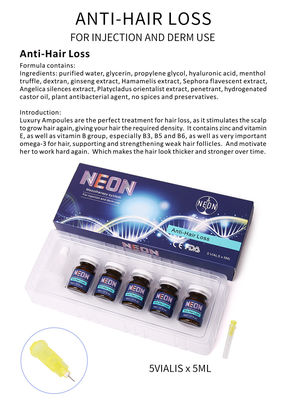 Anti siero originale di Mesotherapy di alopecia areata dell'essenza di ricrescita dei capelli di trattamento dell'iniezione di perdita di capelli per capelli