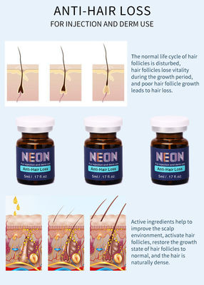 Anti siero originale di Mesotherapy di alopecia areata dell'essenza di ricrescita dei capelli di trattamento dell'iniezione di perdita di capelli per capelli