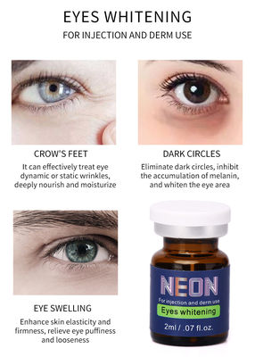 Iniezione originale di Mesotherapy del siero dell'occhio della grinza di marca al neon anti che imbianca il siero dell'occhio