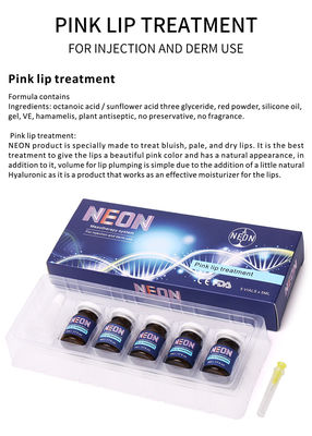 Iniezione rosa del siero di riparazione del labbro di Mesotherapy del siero di trattamento del labbro 0,17 once fluide