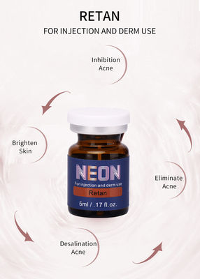 Essenza pura di terapia del siero dell'iniezione 5ml dell'acne del siero meso al neon di trattamento