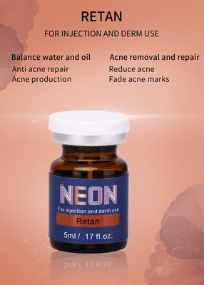 Essenza pura di terapia del siero dell'iniezione 5ml dell'acne del siero meso al neon di trattamento