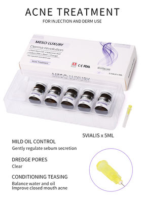 I punti rossi di Mesotherapy della gioventù dell'iniezione di lusso del siero pelano il trattamento dell'iniezione dell'acne