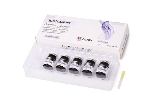 I punti rossi di Mesotherapy della gioventù dell'iniezione di lusso del siero pelano il trattamento dell'iniezione dell'acne