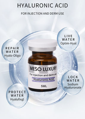 Etichetta privata che idrata le iniezioni di lusso acide ialuroniche di Mesotherapy delle iniezioni del siero per il più giovane fronte