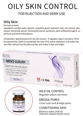 Il siero di lusso meso del peptide dell'oro 24k del siero dell'equilibrio della pelle di controllo dell'olio ha messo l'OEM dell'etichetta privata