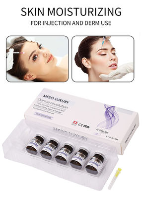 Siero acido ialuronico trasparente d'idratazione del siero 5ml della pelle di Mesotherapy per il fronte