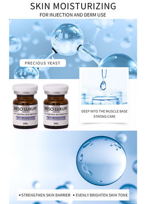 Siero acido ialuronico trasparente d'idratazione del siero 5ml della pelle di Mesotherapy per il fronte