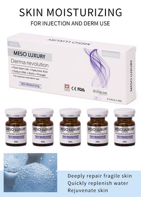 Siero acido ialuronico trasparente d'idratazione del siero 5ml della pelle di Mesotherapy per il fronte