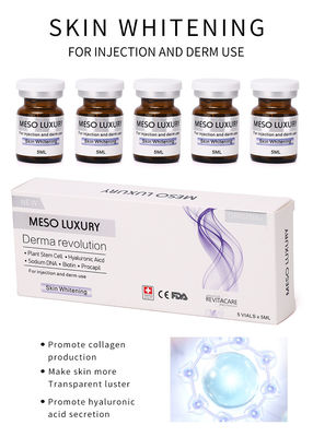 Mesoterapia Soluzione Booster della pelle Sbiancatore della pelle Iniezione di esosomi