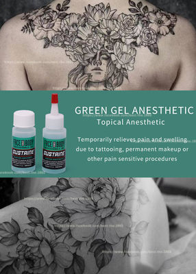 Gel anestetico intorpidente verde di anti allergia del gel 35ML di Sustaine per il tatuaggio