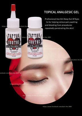 Gel anestetico Soothe Tattoo per intorpidire i tatuaggi, gel anestetico Soothe per trucco permanente