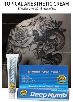 Il NOSTRO gel crema intorpidente del tatuaggio, che è migliore di tutta la crema intorpidente del tatuaggio sul mercato. È il nostro NU originale e non oleoso