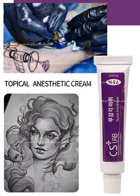 Il dolore anestetico intorpidito di arresto della crema 10g del tatuaggio del sopracciglio screma la crema permanente di Licocaine di trucco di CSLab 75%