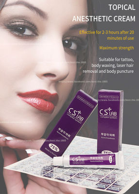 Crema Anestetica per Tatuaggio Sopracciglia CSLab 75% Trucco Permanente Crema Licocaina