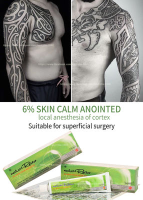 Crema allergica anestetica intorpidita della lidocaina del tatuaggio del sopracciglio del labbro del rigonfiamento della crema 10g del tatuaggio anti anti