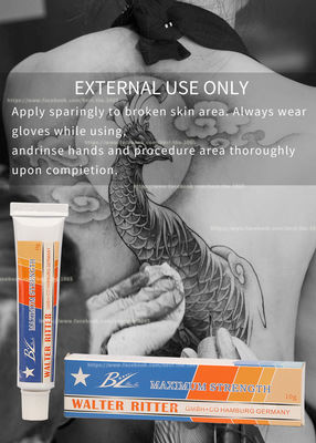 Crema anestetica per trucco permanente labbra sopracciglia eyeliner corpo tatuaggi