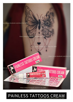 Alleviamento intorpidente anestetico crema indolore di dolore della metropolitana della crema 10g 20g 30g del tatuaggio