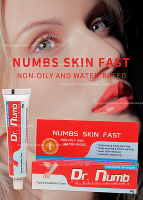 la crema 30g/Dott. anestetici intorpiditi Numb Tattoo Numbing screma l'effetto durevole per 3 ore