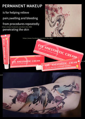 Colore bianco rosa intorpidente anestetico della crema intorpidita penetrante della crema 10g 30g dell'occhio altamente efficace
