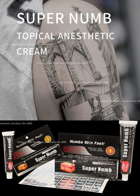 La crema bianca rosa crema di 10g 30g del tatuaggio di dolore intorpidito eccellente di arresto fa domanda per 20mins efficace per 3 ore di prezzo all'ingrosso