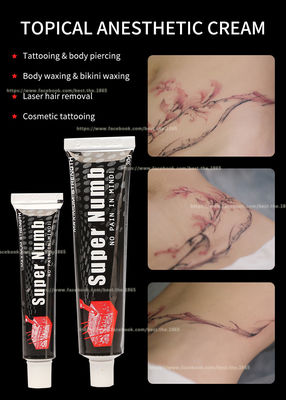 La crema bianca rosa crema di 10g 30g del tatuaggio di dolore intorpidito eccellente di arresto fa domanda per 20mins efficace per 3 ore di prezzo all'ingrosso