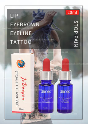 Fermata trasparente liquida anestetica 20ml liquido di dolore del ghiaccio della gelata del tatuaggio di JINLONG