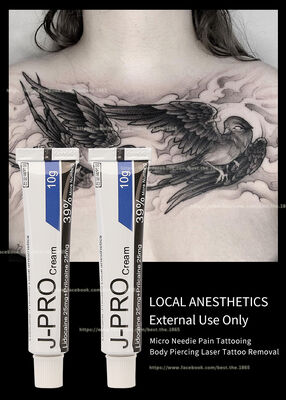 10g Crema anestetica alla lidocaina per tatuaggi