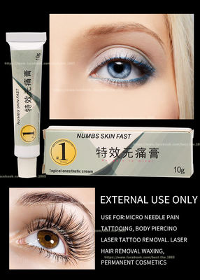 Intorpidisce uso esterno soltanto TKTX 10g del Dott. Numb 10g della pelle l'efficace di trucco di dolore crema indolore permanente veloce di arresto