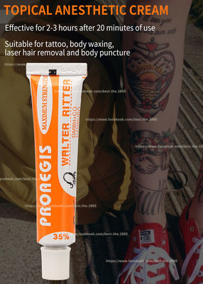 Crema anestetica intorpidita BL Proaegis 35% del tatuaggio del corpo per trucco permanente