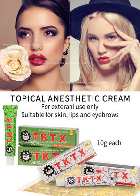 Crema intorpidente gialla originale 10g Microneedling di TKTX per depilazione del laser
